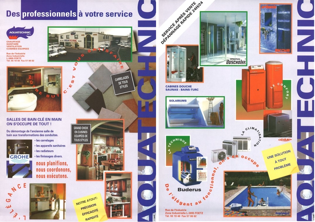 Brochure Aquatechnic 1997